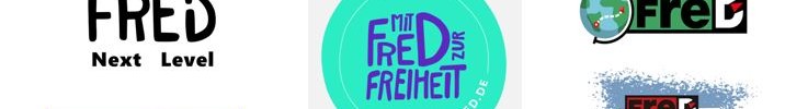 Die verschiedenen Bildmarken der FreD-Projekte.